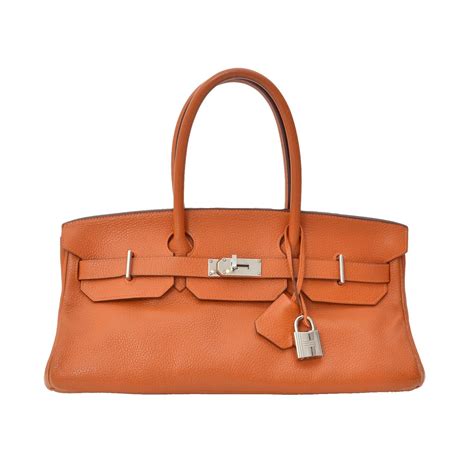 hermes orange shoulder bag|authentic hermes shoulder bags.